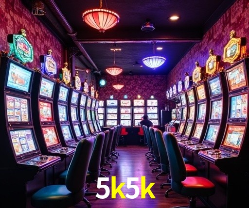 Slots com jackpots e giros grátis na 5k5k